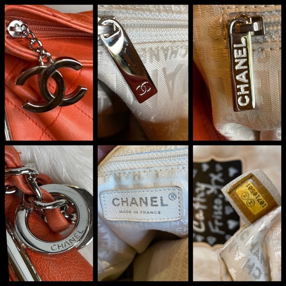 ⛔️SOLD⛔️CHANEL Lambskin Ultimate Soft Hobo Coral (Authenticated) - Picture 4 of 9